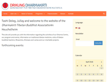 Tablet Screenshot of dharmakirti.de